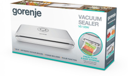 Вакуумный упаковщик Gorenje VS120W 120Вт 9л/мин шир.пак.:30см белый