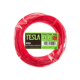 Пластик для 3D ручки TESLA ABS ABS04 красный, 10 м 370461