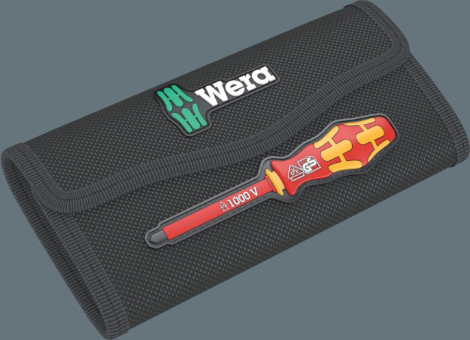 Отвертка Wera Kraftform Kompakt VDE 7 Universal 2 Tool Finder в компл.:7 предметов WE-006601