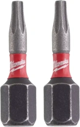Насадка SHOCKWAVE (TX10, 25 мм, 2 шт.) Milwaukee 4932430871