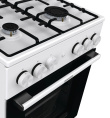 Плита Газовая Gorenje GG5A12WH белый без крышки реш.сталь