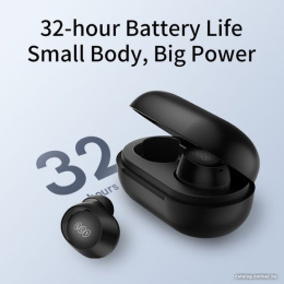 Беспроводные наушники QCY Arc Buds Lite Black BH23QT27A Чипсет: Jieli JL6973. Bluetooth 5.3. Поддержка профиля: HFP/A2DP/AVRCP. Динамик: 6 мм динамический драйвер. Время музыки: 8 ч.