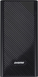 Внешний аккумулятор (Power Bank) Digma DGP-30000-4U,  30000мAч,  черный [dgp-30000-4u-b]