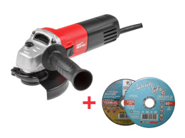 Одноручная углошлифмашина WORTEX AG 1207-3 в кор. + АКЦИЯ 2 круга по металлу AG1207300019A2