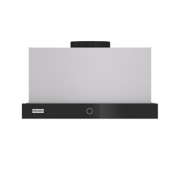 Вытяжка Franke Best TOUCH BK 50, 50см, 750 м3/ч, сенсорное управление, LED освещение, Угольный фильтр Ф-07 приобретается отдельно , цвет: нержавеющая сталь, лицевая планка: черное стекло 315.0702.967