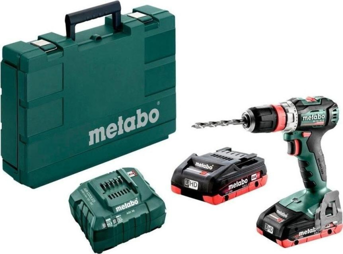 Дрель-шуруповерт Metabo BS 18 L BL Set 18Вт аккум. патрон:быстрозажимной (кейс в комплекте) (613155710)