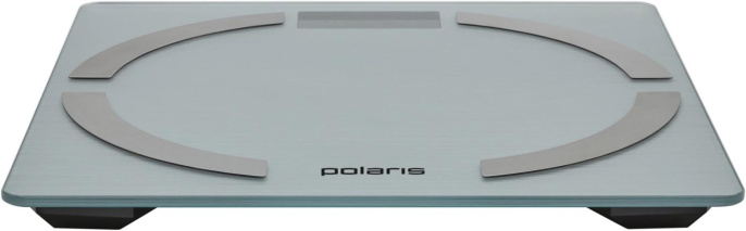 Весы напольные электронные Polaris PWS 1886 IQ Home макс.180кг серебристый