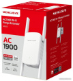 Повторитель беспроводного сигнала Mercusys ME50G AC1900 10/100/1000BASE-TX белый