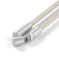Зарядный кабель - ремень через плечо Satechi OntheGo Crossbody Lanyard Cable 60W. Длина: 1.5м. Цвет: песочный (ST-LOTGLW)