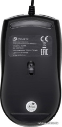 Мышь Оклик 325M черный оптическая 1200dpi USB для ноутбука 3but (1091340)