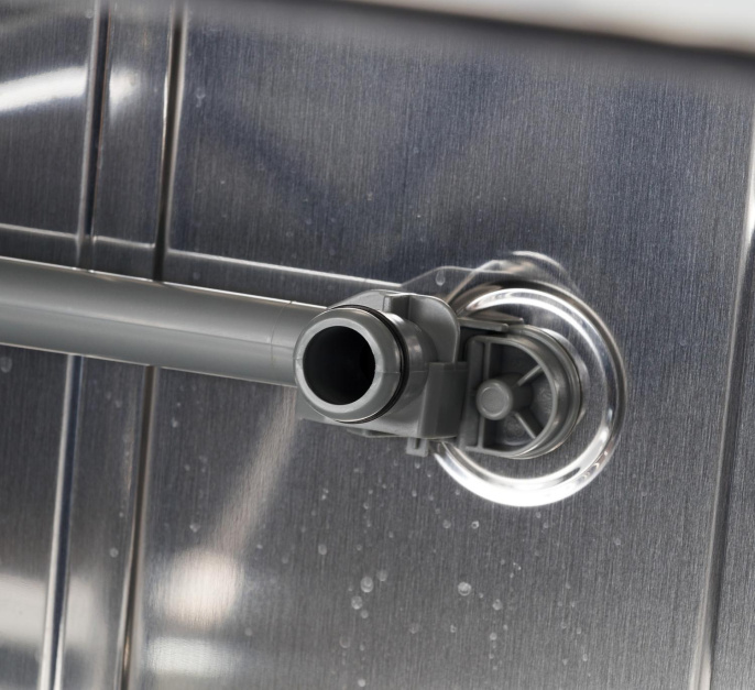 Посудомоечная машина WEISSGAUFF TDW 4006 S, компактная, настольная, 55см, загрузка 8 комплектов, серебристая [425988]