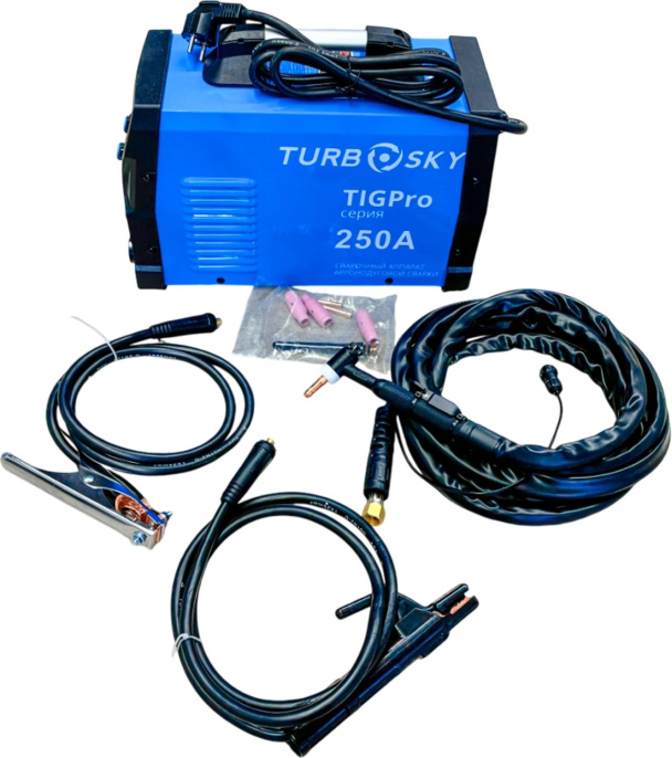 Сварочный аппарат Turbosky TIGPro 250 Pulse MIG-MAG/ММА/TIG 6.0кВт