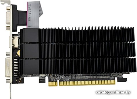 Видеокарта Afox PCI-E 2.0 AF210-1024D3L5-V2 NVIDIA G210 1Gb 64bit DDR3 520/1600 DVIx1 HDMIx1 CRTx1 HDCP Ret low profile