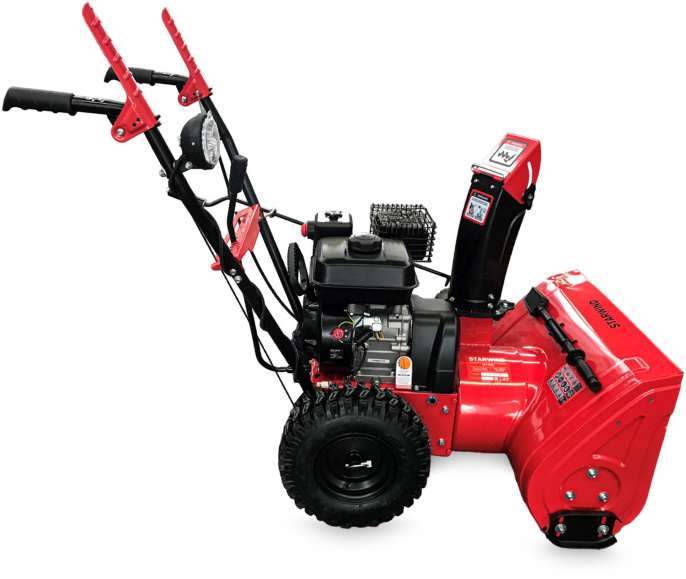Снегоуборщик StarWind GST-4356L,  бензиновый, 7л.с., самоходный