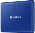 Внешний SSD 1Tb Samsung T7 MU-PC1T0H/WW, USB Type-C, Blue