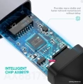 Переходник UGREEN CM209-50922 USB-A 3.0 to RJ45 F , Gigabit Ethernet скорость сети до 1 Гбит/с, Скорость USB 3.0 до 5 Гбит/с, Светодиодные индикаторы, Алюминиевый корпус