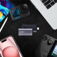 Накопитель SSD A-Data USB3.2 Gen2 500GB SC750-500G-CCBK SC750 серый