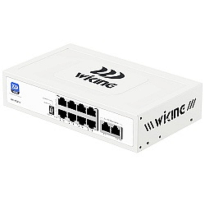 Wi-Tek WK-PS210 коммутатор WIKING неуправляемый PoE 76Вт, 8FE PoE +2FE WK-PS210 V2