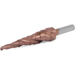 Сверло ступенчатое HSS CO (9 ступеней; 4-12 мм) MESSER 23-09-412