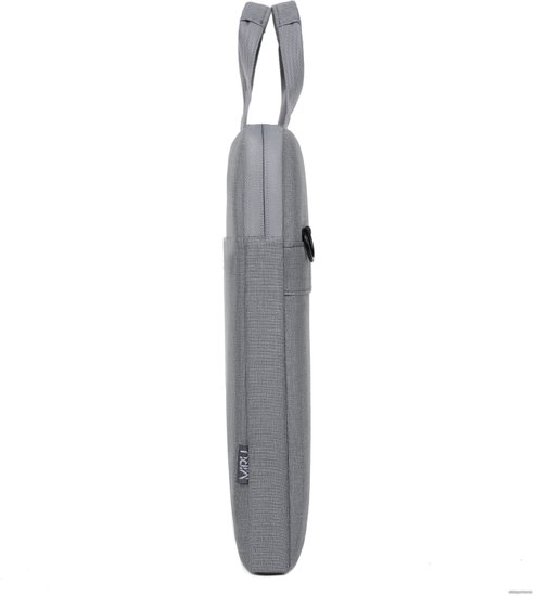 Сумка для ноутбука MIRU MLB-1049 Smartish 15.6" серый серая, полиэстер, наличие наплечного ремня, подкладка - фланель, крепление для чемодана