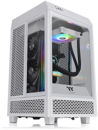 Корпус miniITX Thermaltake The Tower 100 Snow, Micro-Tower, без БП,  белый [ca-1r3-00s6wn-00]