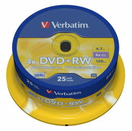 Оптический диск DVD+R Verbatim 4.7ГБ 16x, 10шт., cake box [43498]