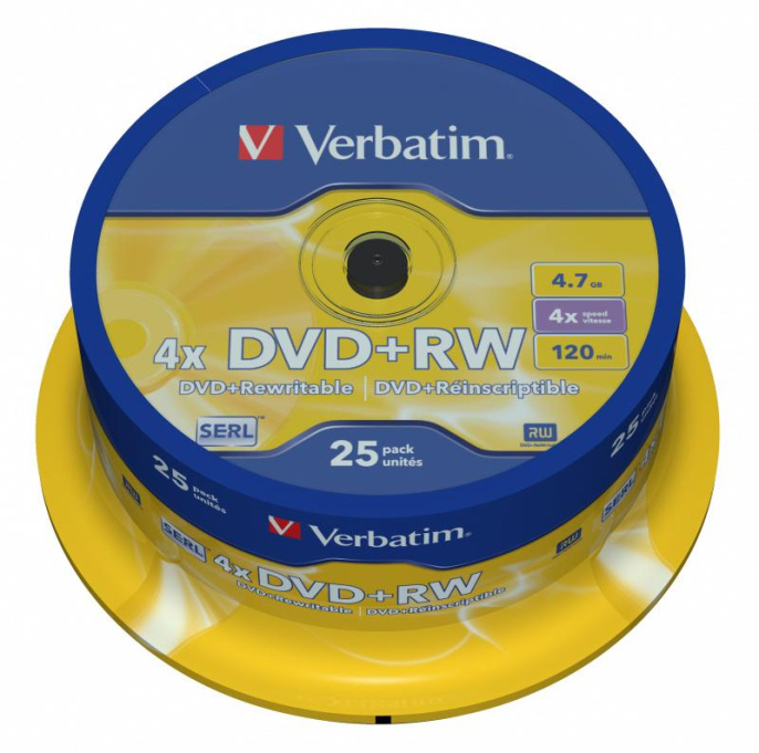 Оптический диск DVD+R Verbatim 4.7ГБ 16x, 10шт., cake box [43498]