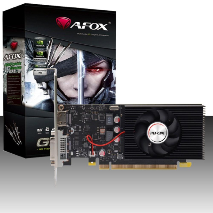 Видеокарта Afox GT1030 2GB GDDR5 64bit DVI HDMI 1FAN LP RTL AF1030-2048D5L8