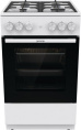 Плита Газовая Gorenje GG5A11WF белый без крышки реш.чугун
