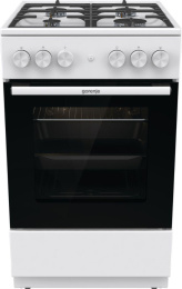 Плита Газовая Gorenje GG5A11WF белый без крышки реш.чугун