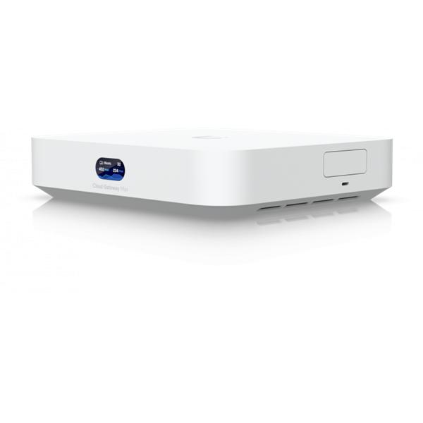 Ubiquiti UniFi Cloud Gateway Max 512GB Маршрутизатор 4 ядра (1,5 ГГц), 4х 2.5G RJ45, 1х 2.5G RJ45, SSD 512 ГБ UCG-Max