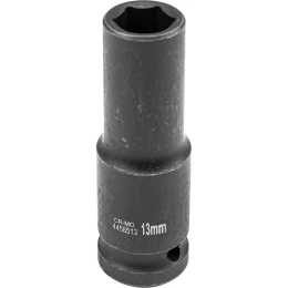 Головка ударная глубокая 6-гранная 13 мм, 1/2"DR Partner PA-4458513(13063)