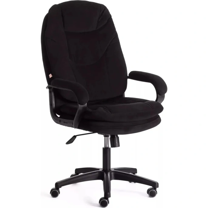 Кресло Tetchair comfort lt 22 флок, черное 35 19388