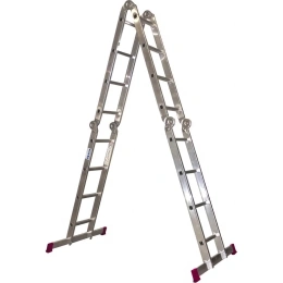 Шарнирная универсальная стремянка-трансформер 4 х 4 Corda Krause 085047