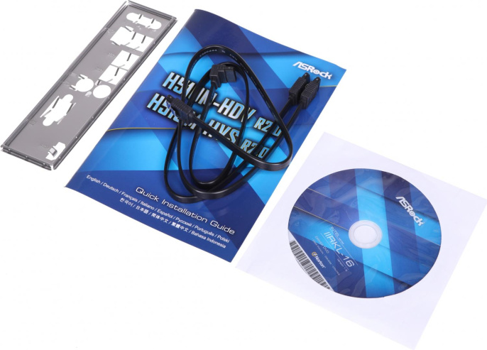 Материнская плата ASRock H510M-HVS R2.0, Socket LGA 1200, Intel H510, mATX, Ret