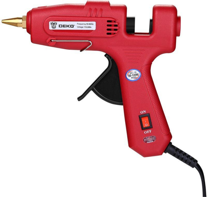 Клеевой пистолет Deko DKGG120 120Вт стерж.:11мм 063-4976