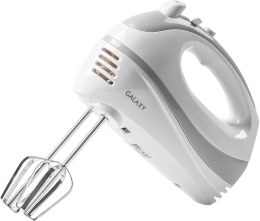 Миксер GALAXY GL2209, ручной, белый [гл2209]