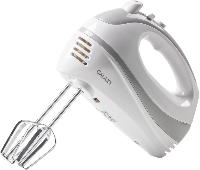 Миксер GALAXY GL2209, ручной, белый [гл2209]