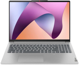 Ноутбук Lenovo IdeaPad Slim 3 16ABR8 16", 2024, IPS, AMD Ryzen 7 7730U 2ГГц, 8-ядерный, 16ГБ DDR4, 512ГБ SSD,  AMD Radeon Graphics, без операционной системы, серый [82xr008nrk]