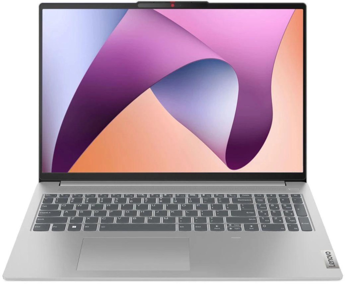 Ноутбук Lenovo IdeaPad Slim 3 16ABR8 82XR008NRK 16.0" 1920 x 1200, IPS, 60 Гц, AMD Ryzen 7 7730U, 16 ГБ DDR4, SSD 512 ГБ, видеокарта встроенная, без ОС, цвет крышки серый, аккумулятор 47 Вт·ч, цвет корпуса серый, заводская кириллица на клавиатуре