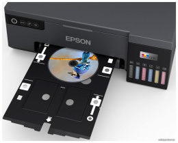 Принтер Epson EcoTank L8050 фотопринтер, струйный, цветной, формат A4 (210x297 мм), скорость ч/б печати 22 стр/мин, скорость цветной печати 22 стр/мин, разрешение 1440x5760 dpi, СНПЧ, Wi-Fi