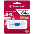 Transcend USB Drive 64Gb JetFlash 790 TS64GJF790W {USB 3.0}