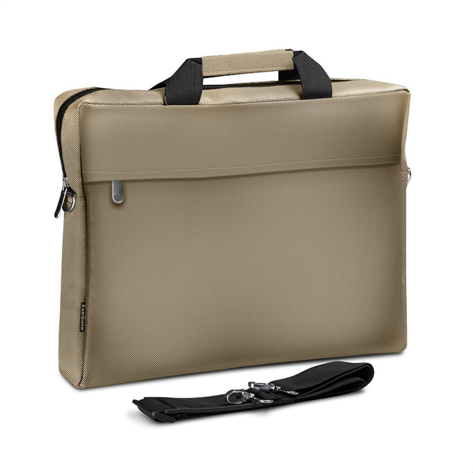 Сумка ExeGate Start S15 Beige, бежевая, полиэстер, для ноутбуков до 15.6" EX212309RUS