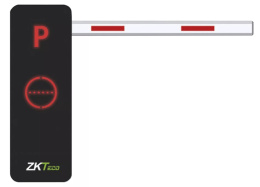 Стрела для шлагбаума ZKTeco BG1000 LED Boom 3m стандартная, противоударная, резиновая, со светодиодной индикацией