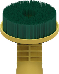 Пароочиститель напольный Polaris PSC 1711C 1700Вт желтый/черный