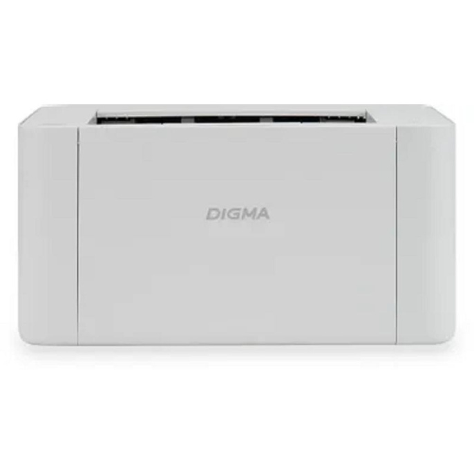 Принтер Digma DHP-2401W DHP-2401W {А4, лазерный, 600x600dpi, 24стр/мин, 128Мб, 1200МГц, Wi-Fi , старт картридж 2000отп. СЕРЫЙ}