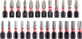 Биты SHOCKWAVE набор 40 предметов GEN III в пласт. кейсе Milwaukee 4932492004