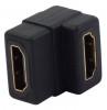 Адаптер аудио-видео HDMI f /HDMI f черный (520288)