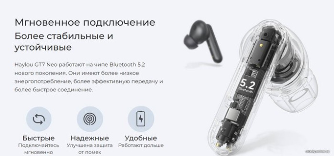 Наушники Haylou GT7 Neo Black