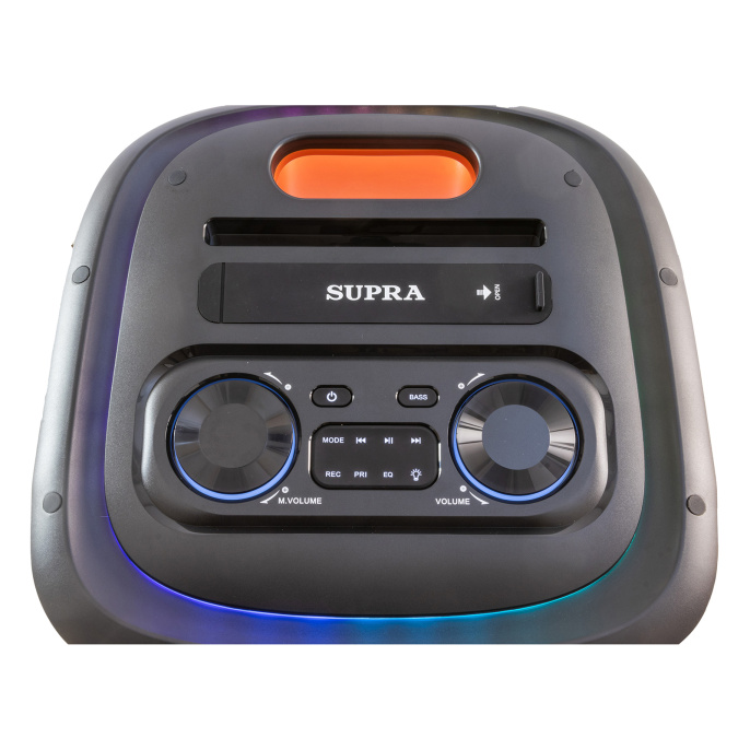 Минисистема Supra SMB-999 черный 150Вт FM USB BT SD